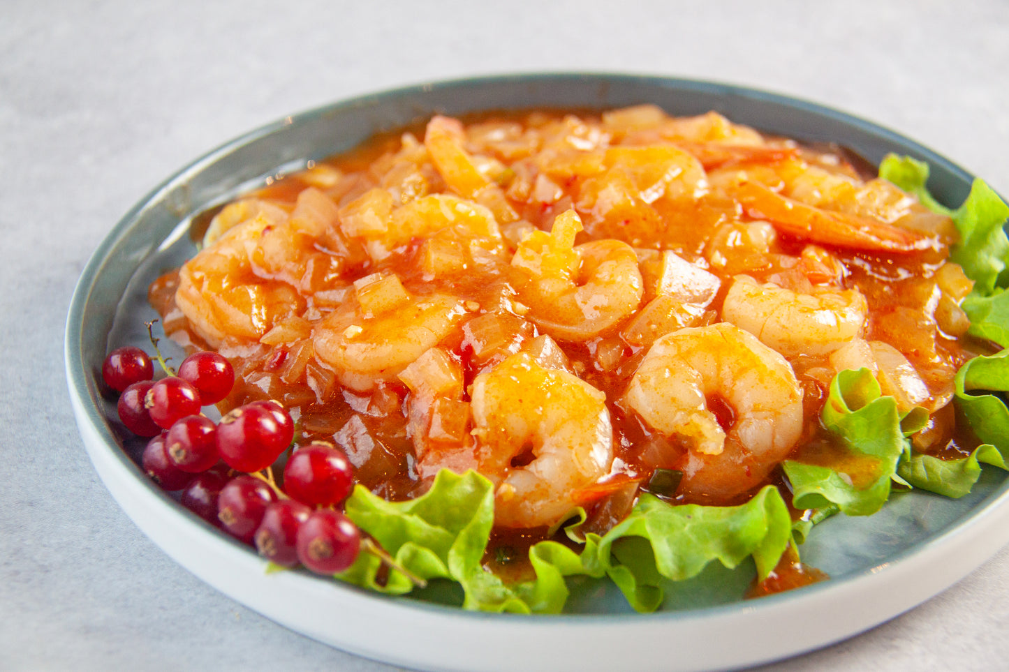 CREVETTES SAUCE PIQUANTE